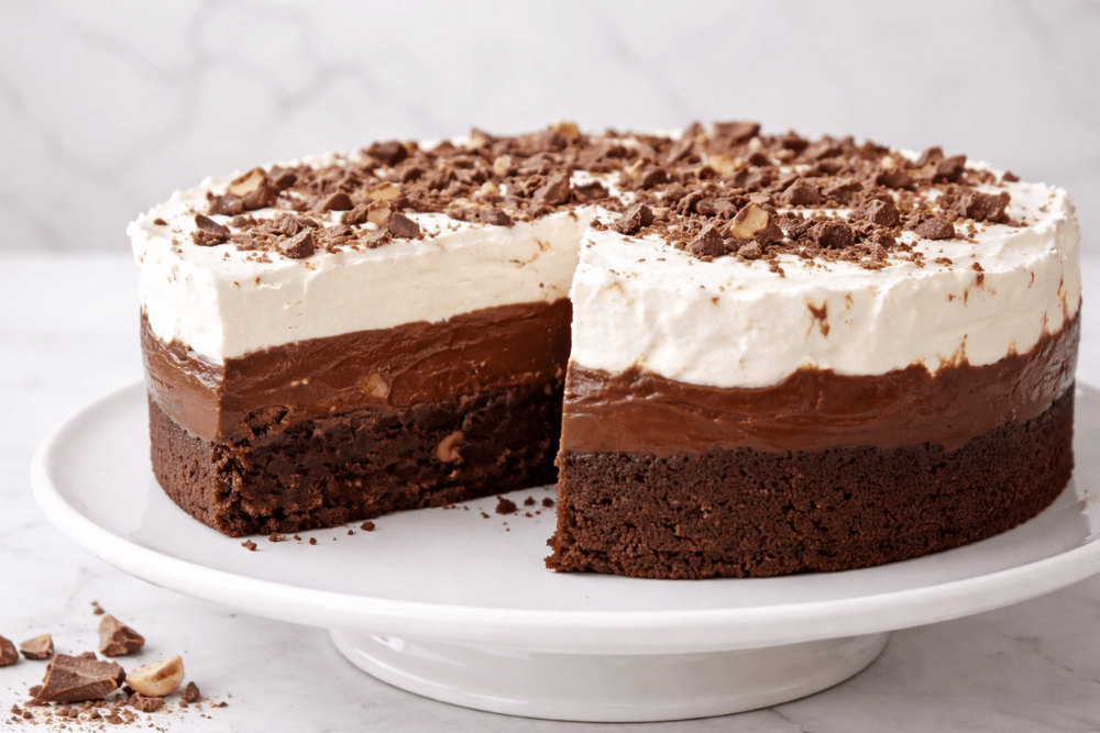 Ciasto bez pieczenia Błoto Missisippi