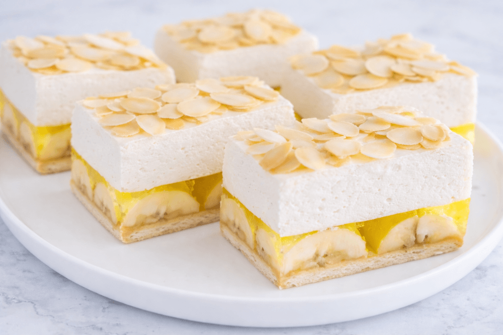 Ciasto chmurka bananowa bez pieczenia