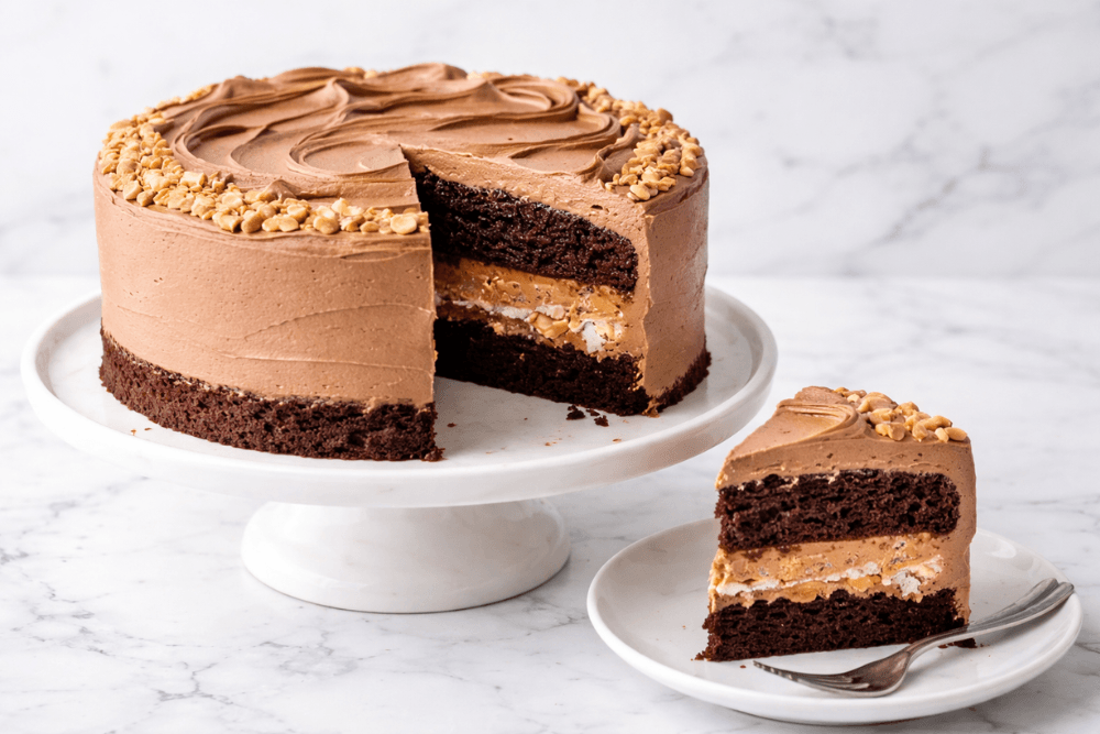 Ciasto z masłem orzechowym