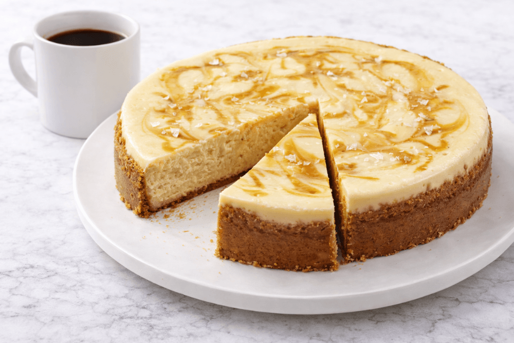 Dobry sernik z dulce de leche