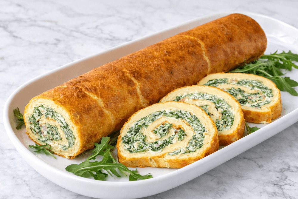 Rolada ze szpinakiem