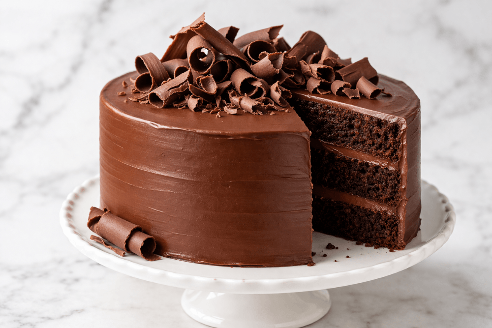 Obłędny tort czekoladowy