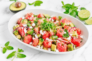 Sałatka z arbuza i fety