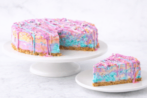 Sernik jednorożec bez pieczenia