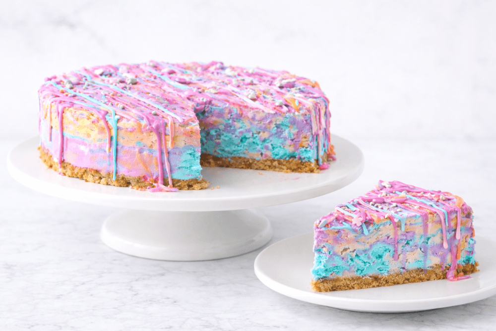 Sernik jednorożec bez pieczenia