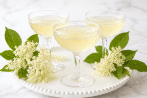 Szampan z kwiatów czarnego bzu