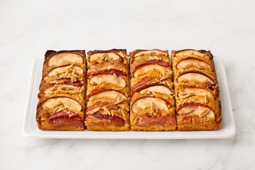 Szarlotka z rabarbarem