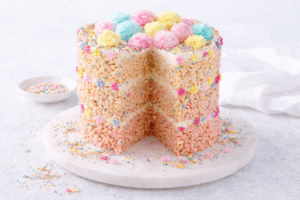 Tort z płatków śniadaniowych