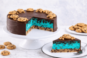 ciasteczkowy potwór sernik