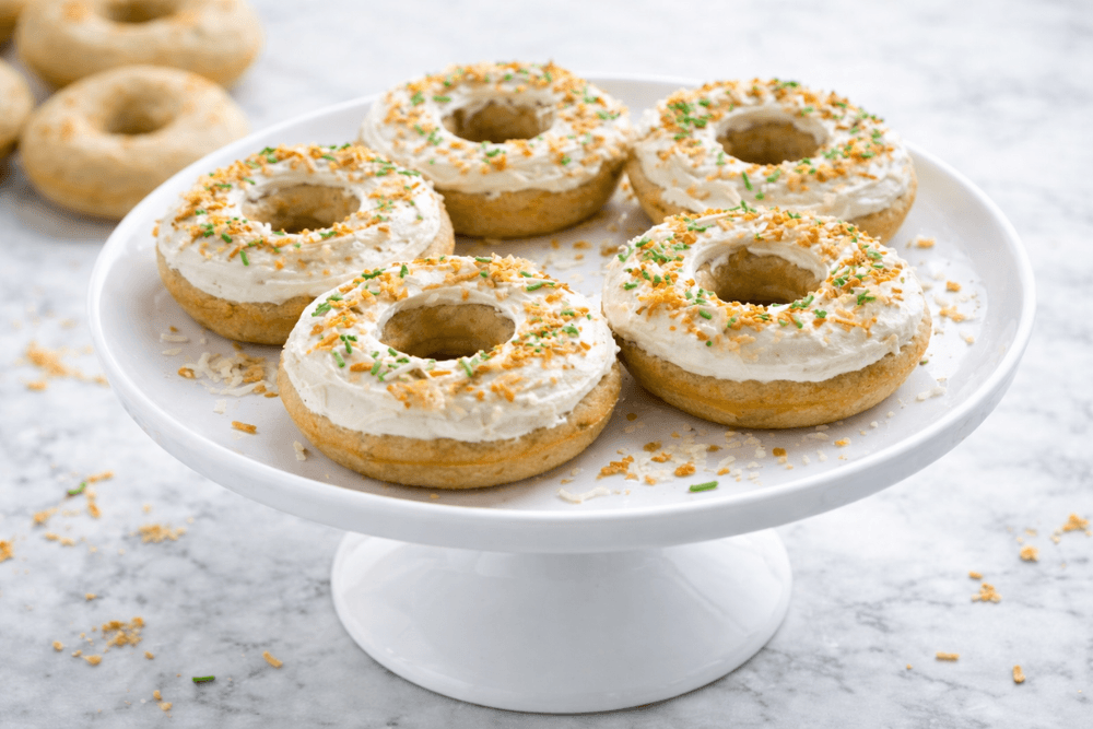 Donuty pieczone marchewkowe