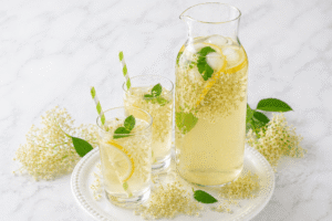 lemoniada z czarnego bzu