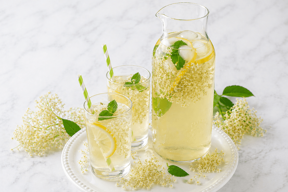 lemoniada z czarnego bzu