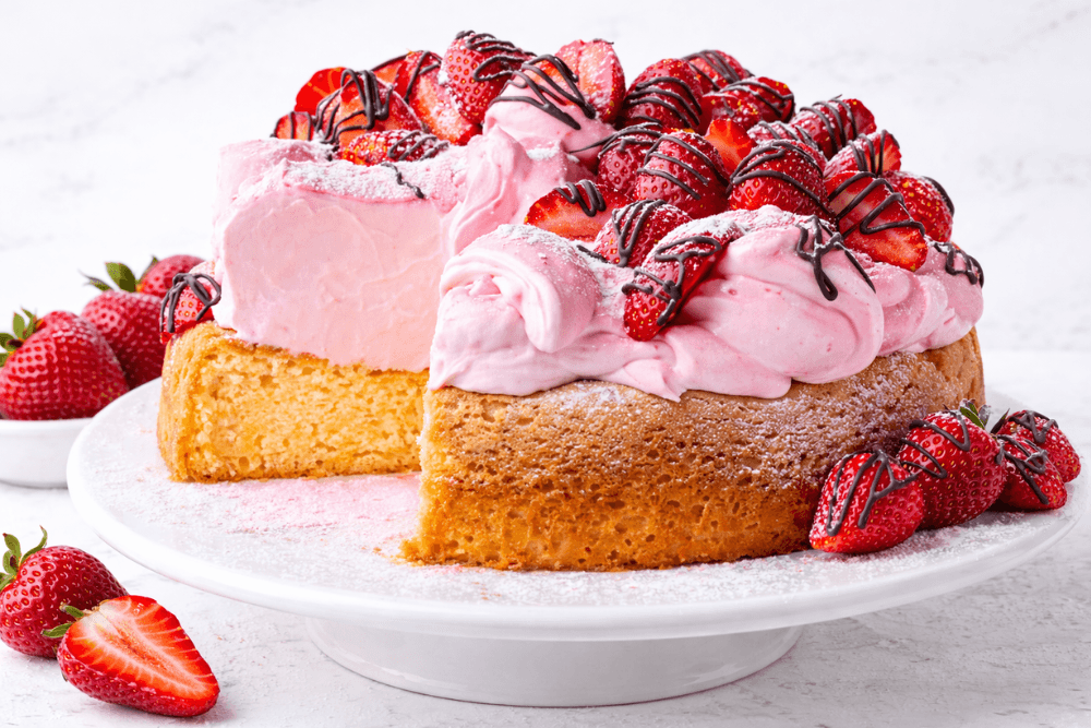 Nesquik ciasto z masą milkshake