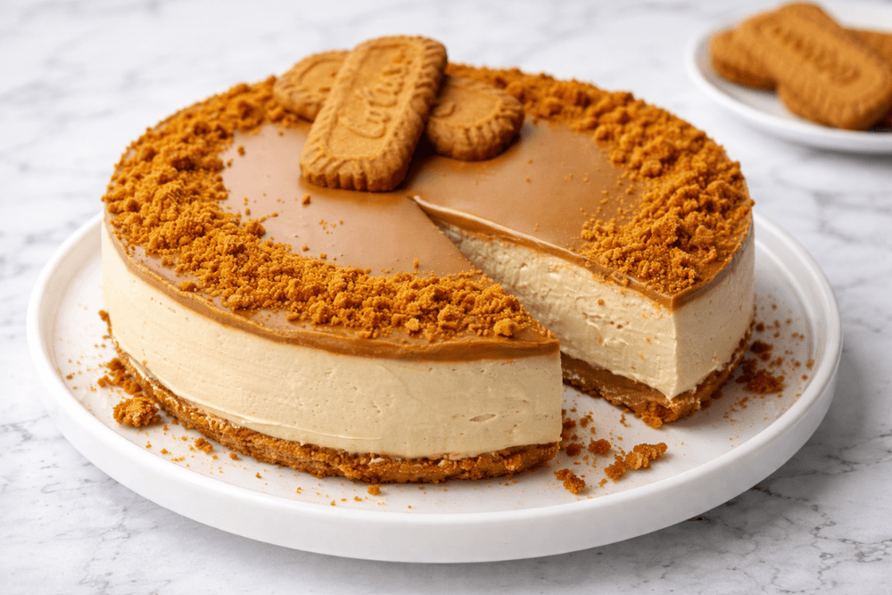 Sernik lotus bez pieczenia