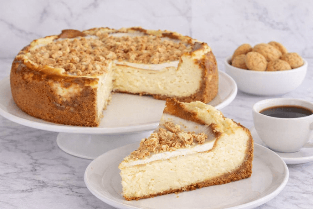 Sernik z mascarpone amaretto