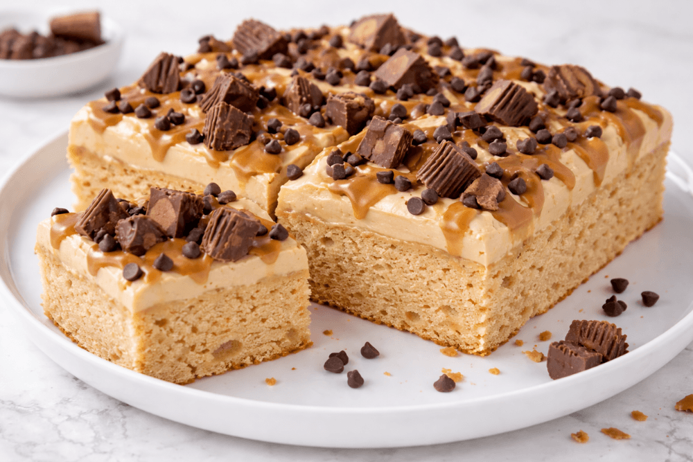 szybkie ciasto z masłem orzechowym