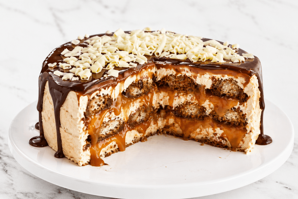 Tiramisu słony karmel