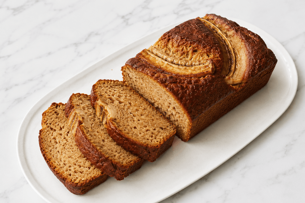chlebek bananowy karmel miso
