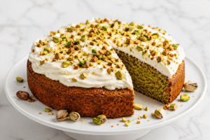 ciasto pistacjowe