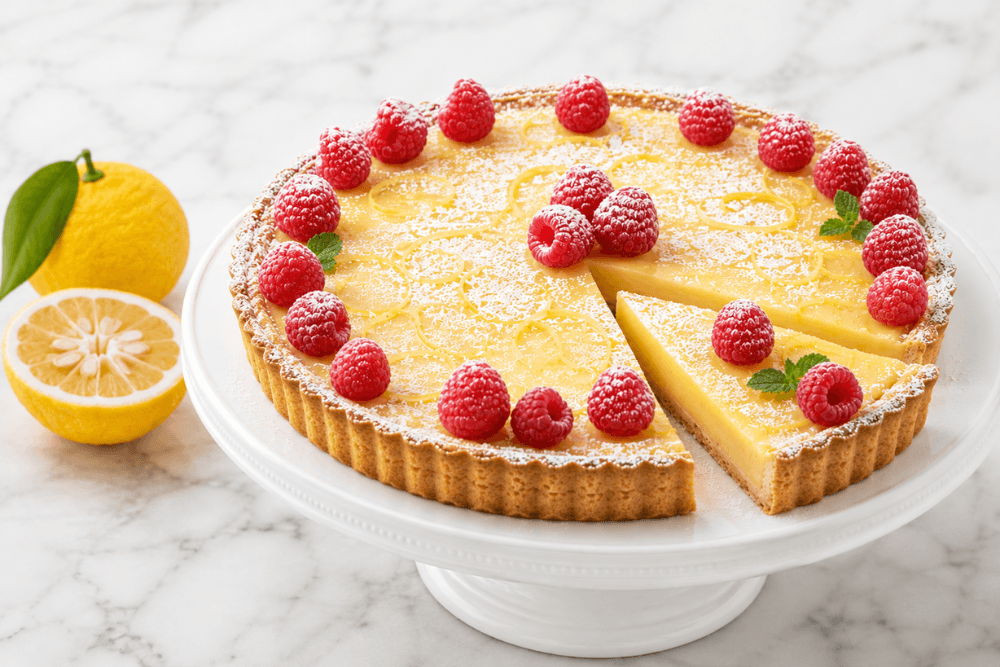 tarta yuzu
