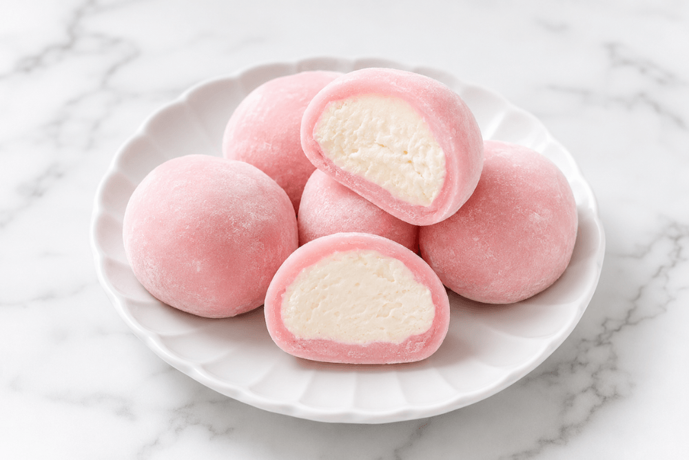 Mochi liczi lody