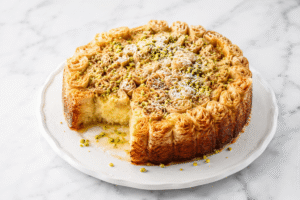 baklava ciasto rwane z pistacjami