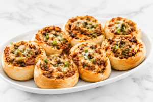 cheeseburger rolls