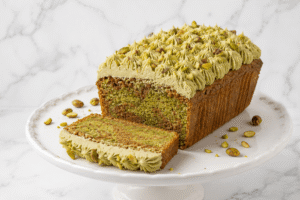 chlebek pistacjowe latte
