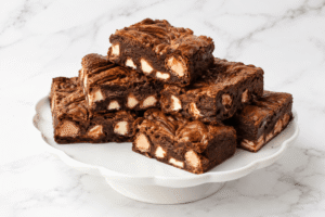 nutella brownie z kinder bueno