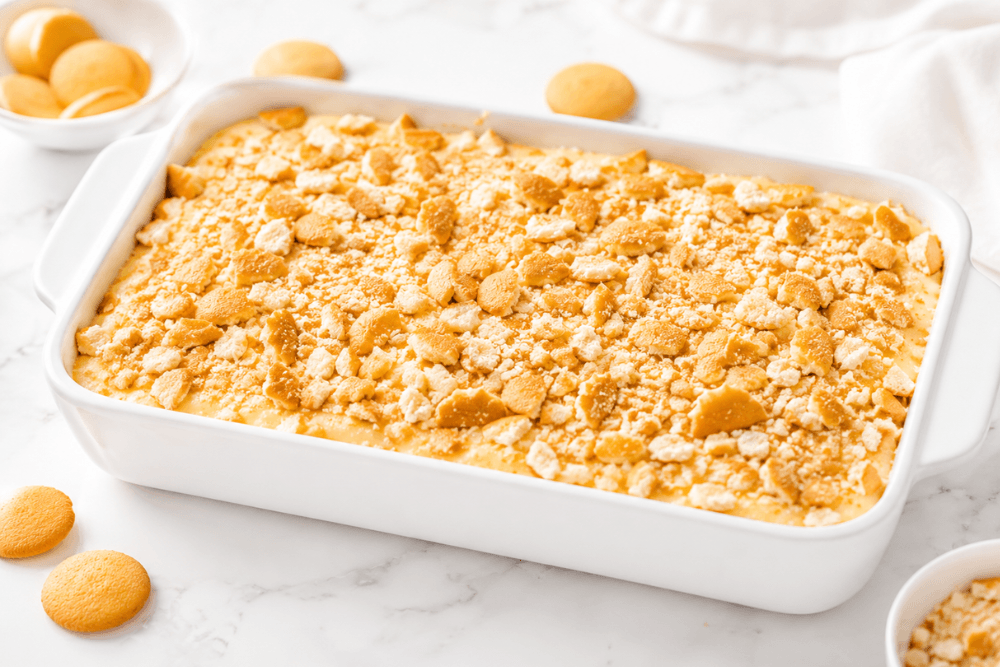 Pudding bananowy ciasto