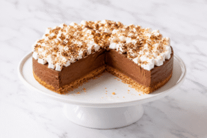 sernik s'mores czekoladowy