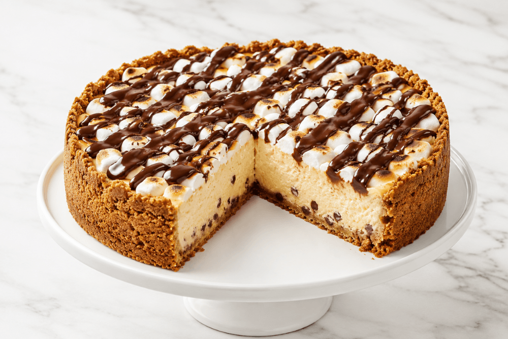Sernik s’mores