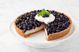 tarta z borówkami