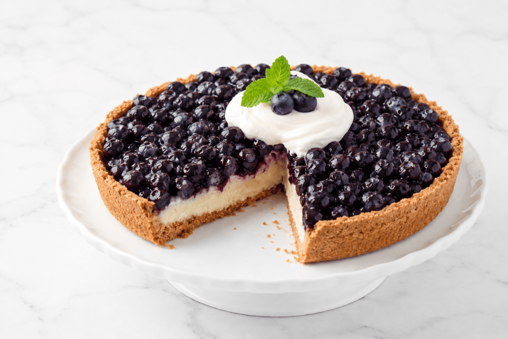 Tarta z borówkami