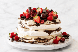 tort bezowy