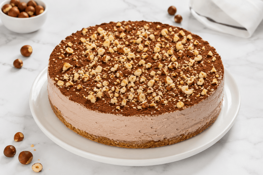 Gianduja sernik