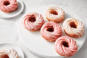 cruller pączek ala gniazdka