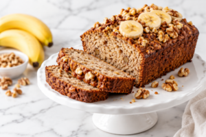 keto chlebek bananowy